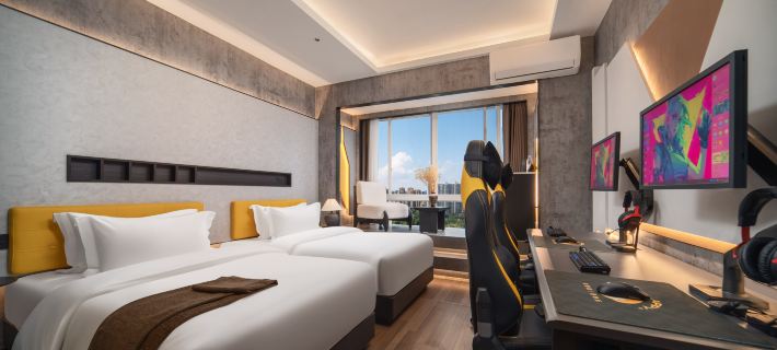 Jike E-Sports Hotel 미뤄 호텔