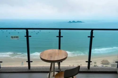 樂憶度假公寓（海陵島敏捷黃金海岸店） - キッチン