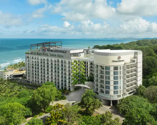 เวิลด์โฮเทลส์ ลองบีช รีสอร์ต ฟู้ก๊วก โรงแรมใกล้หาดฮัมนินห์