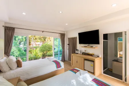 Sangthong Resort Отели рядом с достопримечательностью «Wat Ratchada»