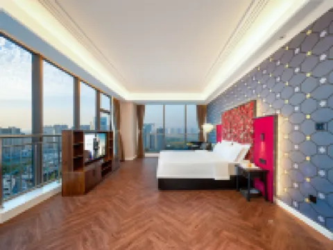 Luohe High-speed Railway West Station Wanda Plaza Jinjiang Metropolo Hotel Hoteles en Luohe