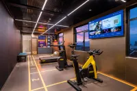 Manxin Hotel Dezhou City Center Plaza - ที่มีฟิตเนส