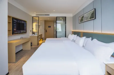 Qingmu Select Hotel (Nanjing Puzhu North Road Wanjian Gonghe Xincheng) Hotel in zona Nanjing Pukou Experimental Primary School Gymnasium