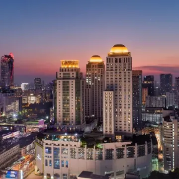 The Berkeley Hotel Pratunam Bangkok Отели рядом с достопримечательностью «Патумван»