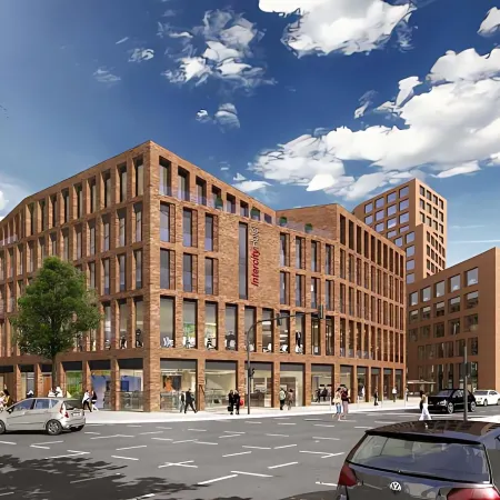 IntercityHotel Hamburg-Barmbek Отели рядом с достопримечательностью «Станция метро "Берне"»