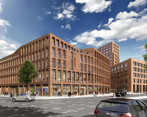 IntercityHotel Hamburg-Barmbek Hotels in der Nähe von U-Bahnhof Lattenkamp