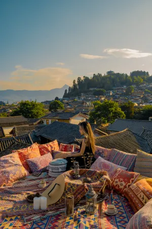 Huawushuang Garden Homestay Отели в г. Лицзян