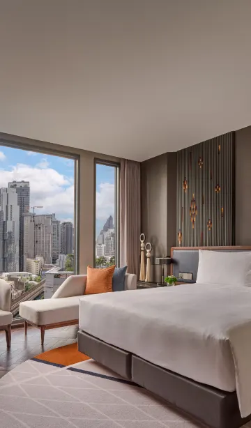 ห้องคลาสสิกเตียงคิงไซส์สำหรับผู้พิการ