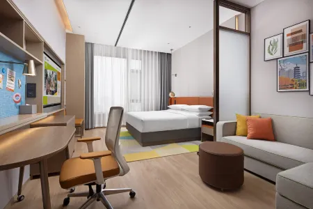 Home2 Suites by Hilton Fuyang Taihe Отели в г. Тайхэ