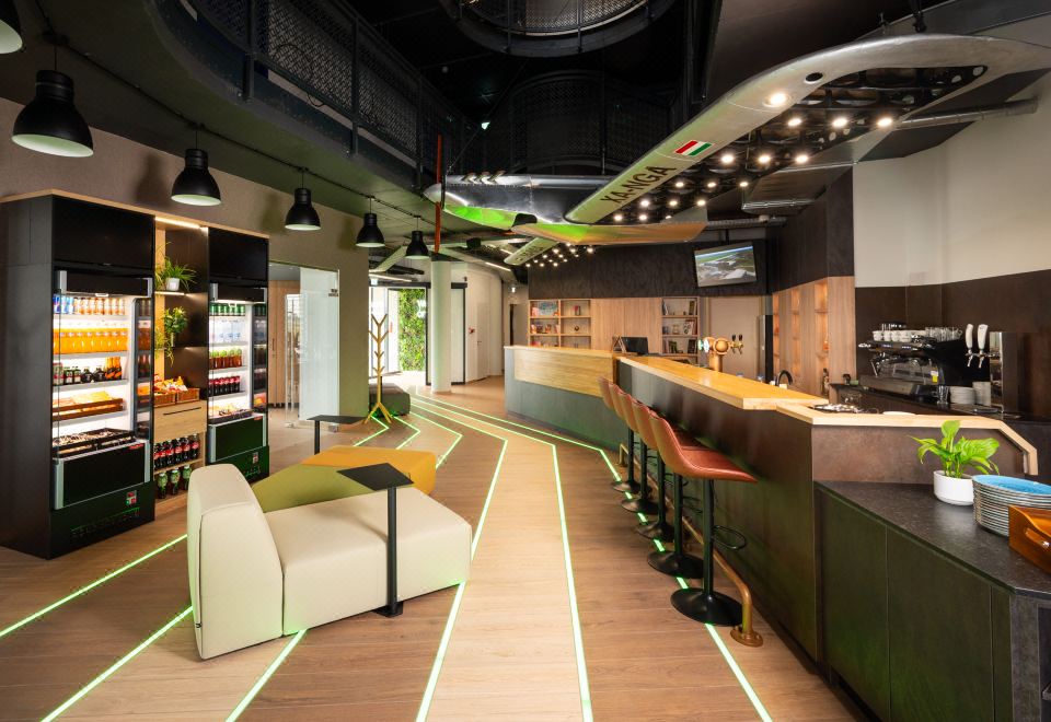 이비스 스타일스 데브레첸 공항의 모던한 객실 내부