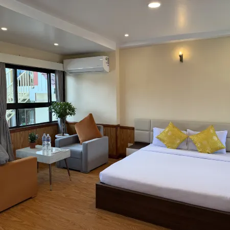 Boudha Mandala Hotel Отели рядом с достопримечательностью «Боудханат Ступа»