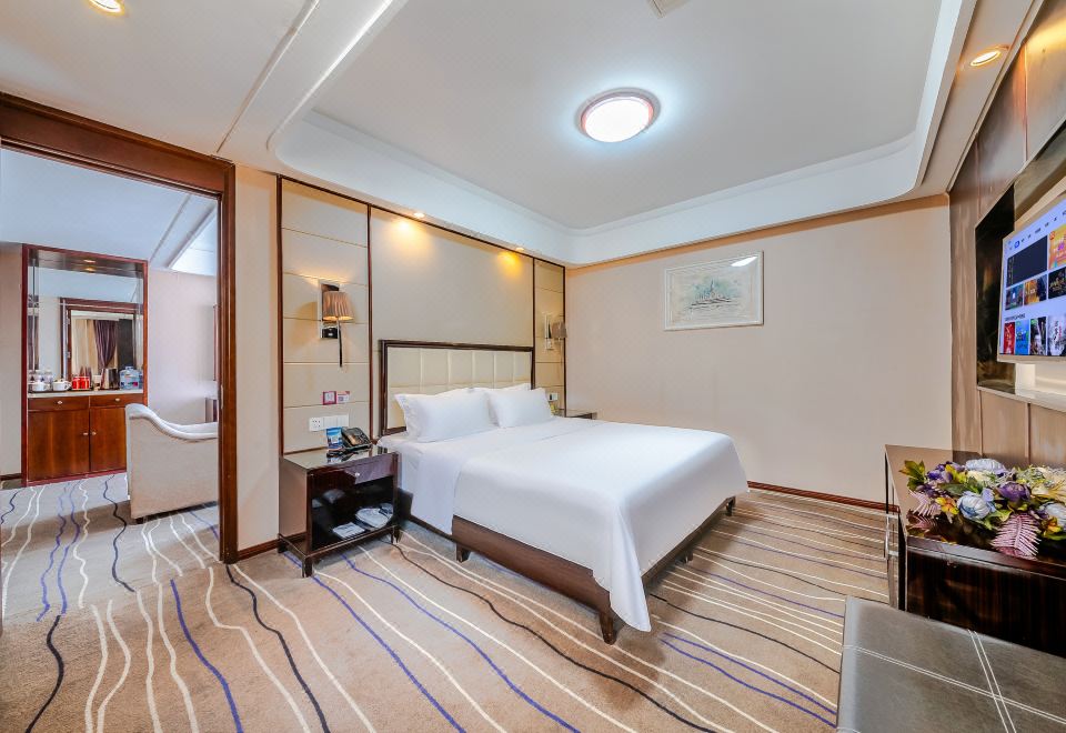 [민롄 카이쉬안 호텔의 깔끔한 객실 내부 이미지]