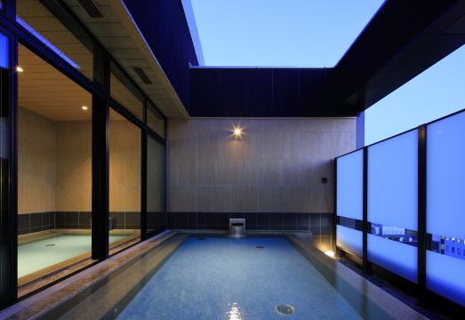 칸데오 호텔 루프탑 노천탕