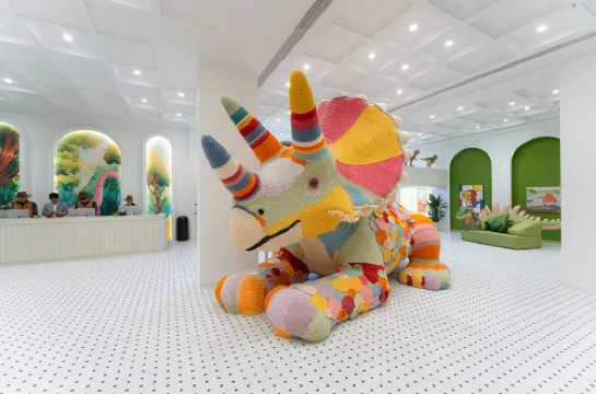 Heyuan Chunmuyuan Small Town · Dinosaur Hot Spring Hotel