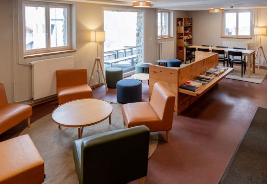 체르마트 유스 호스텔 창밖으로 보이는 풍경