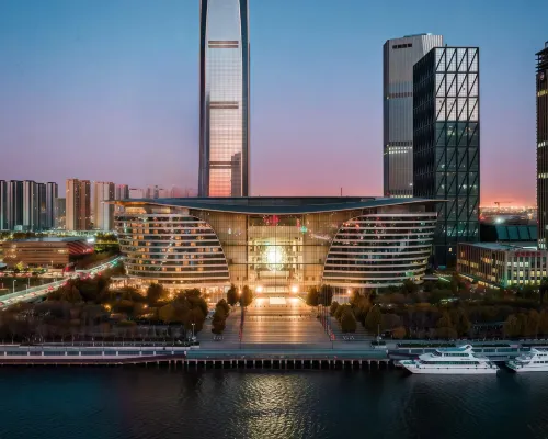 天津于家堡洲際酒店及行政公寓 外觀 Photos