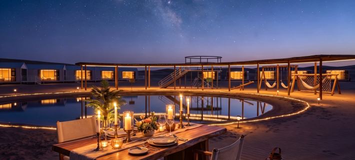 Desert Meteor · DESERT Desert Lodging Hotel Ξενοδοχεία στην πόλη Τζονγκβέι
