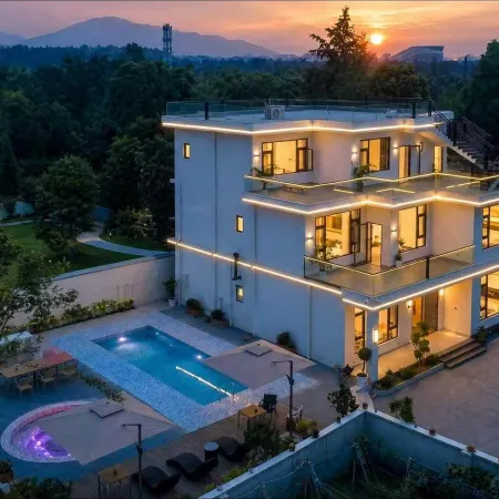 Wei Shi Hua Yin · Villa Garden Private Hot Spring Pool Single Residence