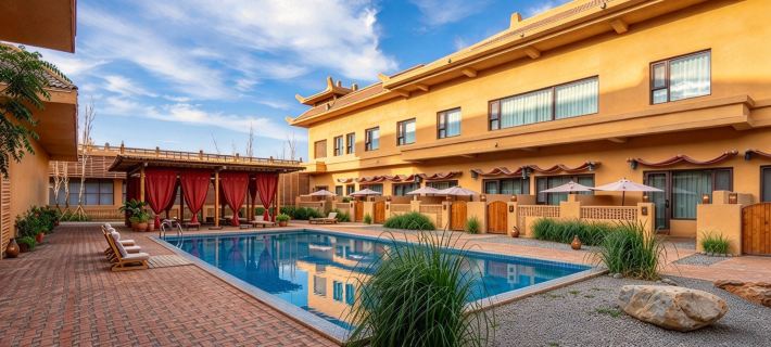 Kuqa Royal Mansion Hotel Hotele w: Kuqa, Xinjiang
