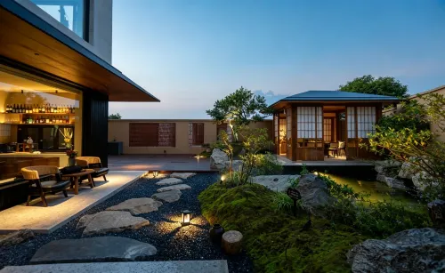 Wuyi Xishi Tea-themed Stay - bars