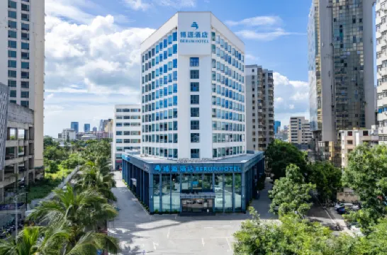 海口博源酒店（騎樓老街雲洞圖書館店） 鄰近世紀大橋的酒店