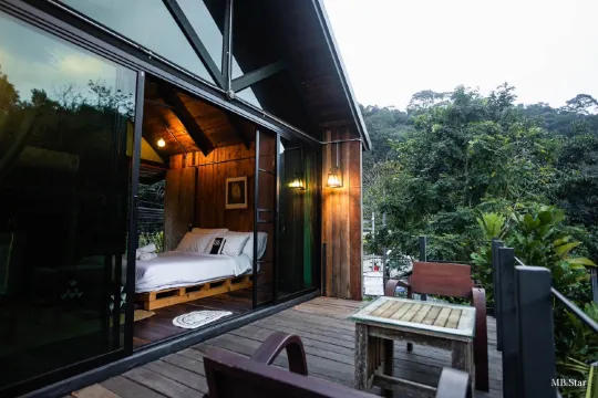 วิลล่าสุชาดา วิวแม่น้ำและป่า