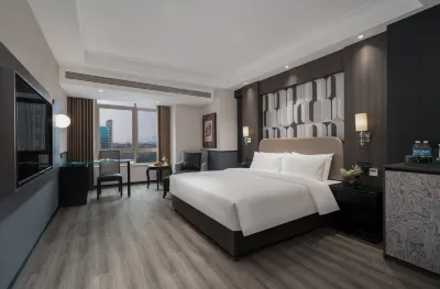 Siyue Hotel (Shiyoulu Subway Station Branch, Shidai Tianjie, Daping) Hotell i 
