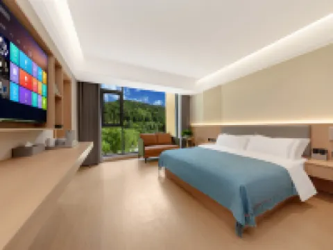 โรงแรมฟูชัน (โรงแรมออกซิเจนที่นิยมและสะดวกที่สุดที่ทางเข้าเขตทัศนียภาพ) โรงแรมในเซี่ยวจิน