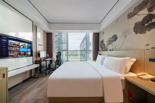 Jinling Nantianmen E-sports Hotel (Ningbo International Convention and Exhibition Center Branch) - نادي رياضي