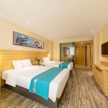 Lianyin · Qimeng | LOTUSHIDE · DREAM Lianhua · Boutique Hotel (Gongbei Port Zhuhai Station) Отели рядом с достопримечательностью «Пограничный переход Gongbei»
