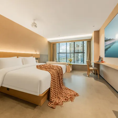 Huanbo Yuebo Hotel (Dushan High-Speed Rail Station Branch) Отели в г. Душань