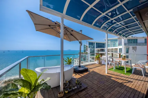Sanya Haiyue Jintan Seaview Holiday Apartment (Sanya Bay Yemeng Corridor Shop) - 2 ดาว