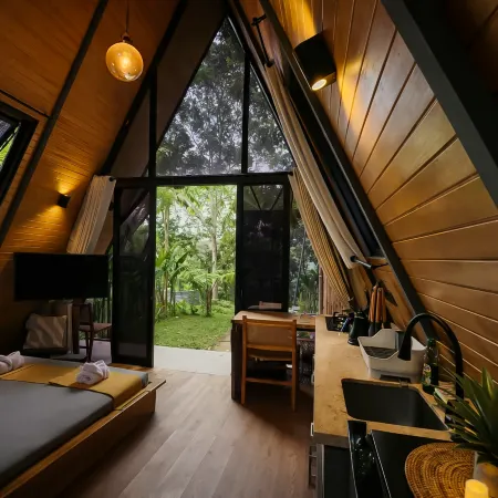 Delta Casa Ubud - A-Frame Jungle Retreat