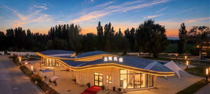 Jinghe Qieman · New Chinese Aesthetic Guesthouse Çing İlçesi otelleri