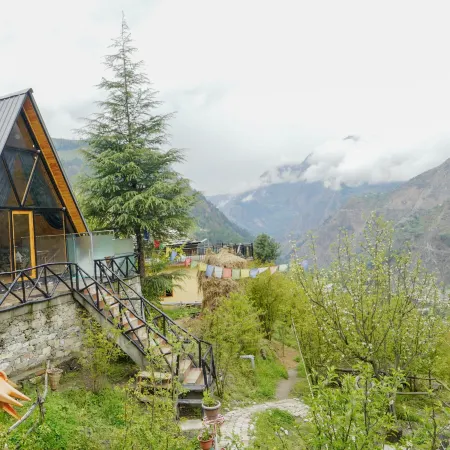 Himalayan Manor A-Frame Cabin