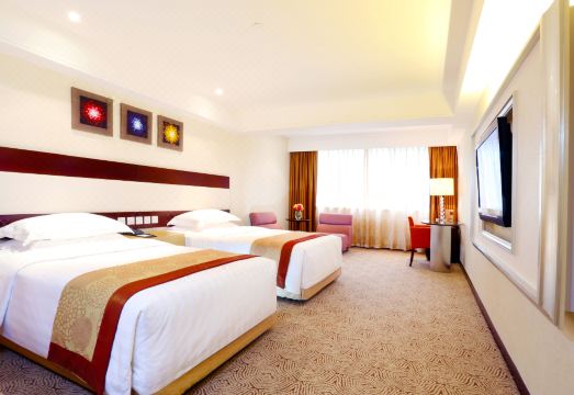 호텔 조식 뷔페 현장