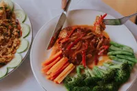 Nirvana Hotel Resort Tetebatu - breakfast
