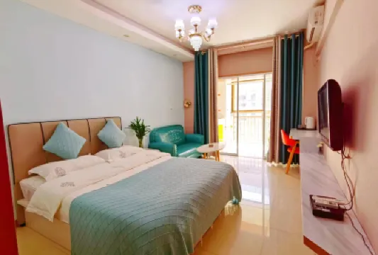Xiaoqiu Happy Apartment โรงแรมในInternational Exhibition Center/Wanxiang Mall