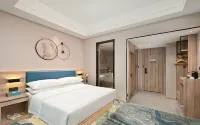 Happy Aile Hotel (Hezhou Lingfeng Square) Hotel dekat Xindu Station (Babu Xindu Finance Office North)