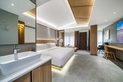 Wuyue Huigong Hotel - balcón