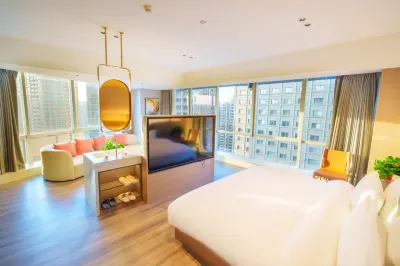 望唐酒店（西安大都薈延平門地鐵站店） 鄰近西安印刷科技學院的酒店