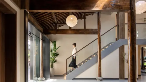 Hongcun Nanhu Guanyuan · Designer Lakeview Vacation Apartment in Yi County