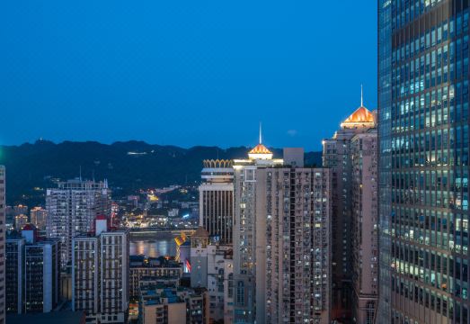 첸허 리산 리버뷰 호텔 전망