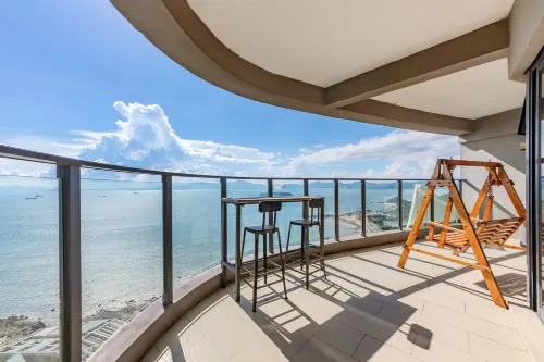 Haisong Holiday Apartment (Huidong Xunliao Bay Jiu Mingyu Haidian) - สระว่ายน้ำแบบอินฟินิตี้