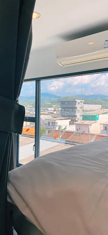 ห้องนอนรวม เตียงสองชั้น