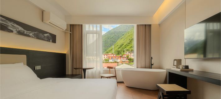 Kangcheng Mountain View Hotel Hoteles en Kangding