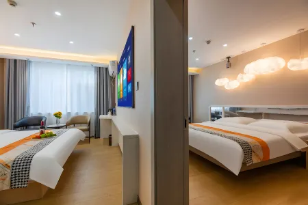 Landuo Hotel (Xinle Academy of Fine Arts) Отели рядом с достопримечательностью «Huaxin College, Hebei University of Geosciences»