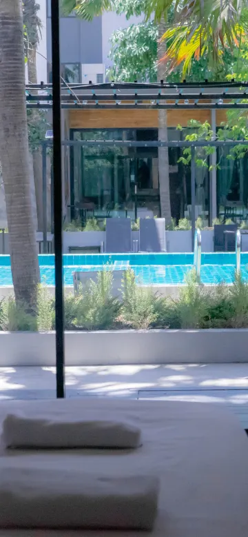 ห้องดีลักซ์พลูวิวเตียงคิงไซส์