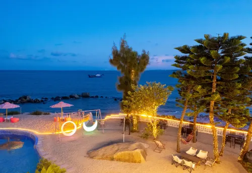 Pingtan hear the sea| Linghai Qingshe Swimming Pool Seascape Designer villa Meisu