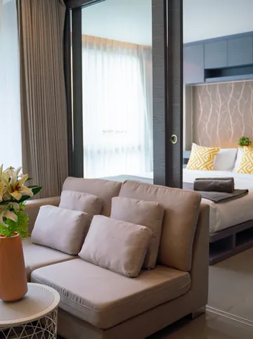 รูปภาพของที่น่าตื่นตาตื่นใจ 1 ห้องนอนกมลาซิตี้เกท,3 สระ,โคเวิร์คกิ้ง